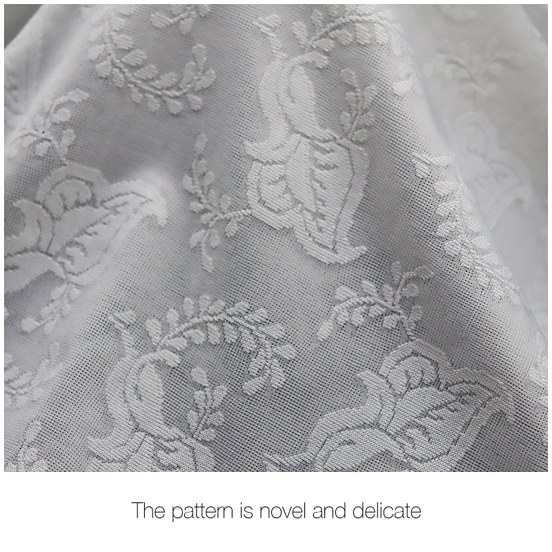 High stretch nylon spandex jacquard knit fabric